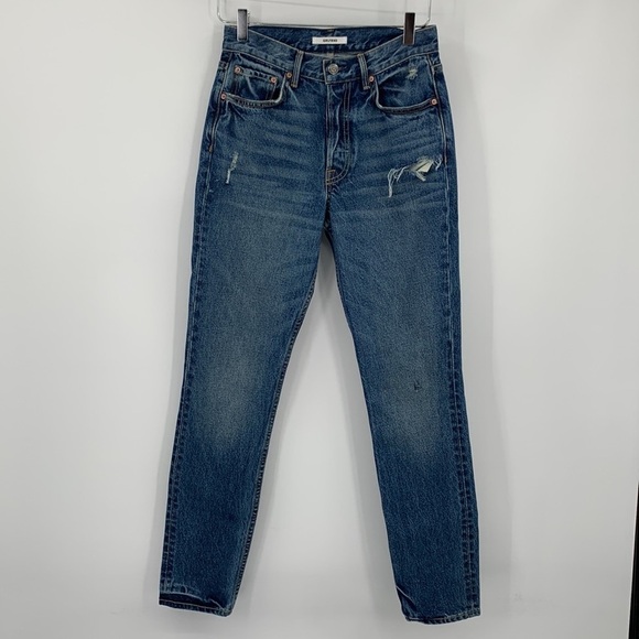 GRLFRND Denim - GRLFRND Karolina skinny high-rise jeans distressed denim new 25